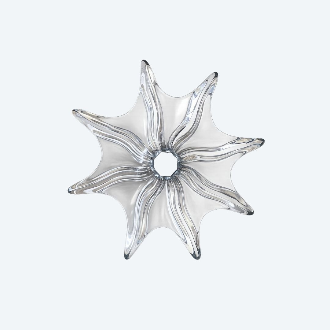 Coupe en cristal signée ART VANNES - Années 60