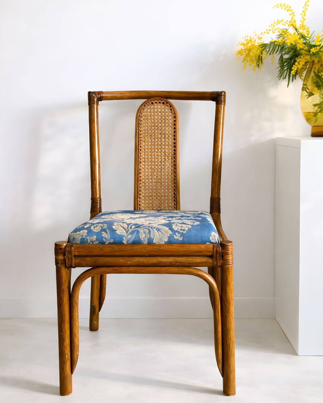 Chaises en rotin - Années 60