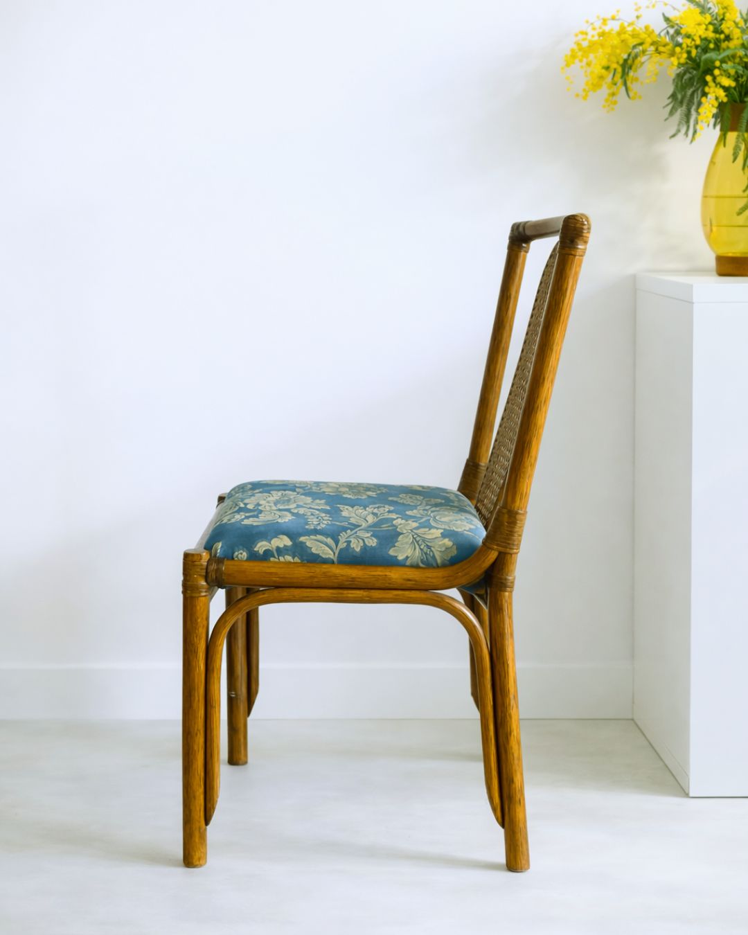 Chaises en rotin - Années 60