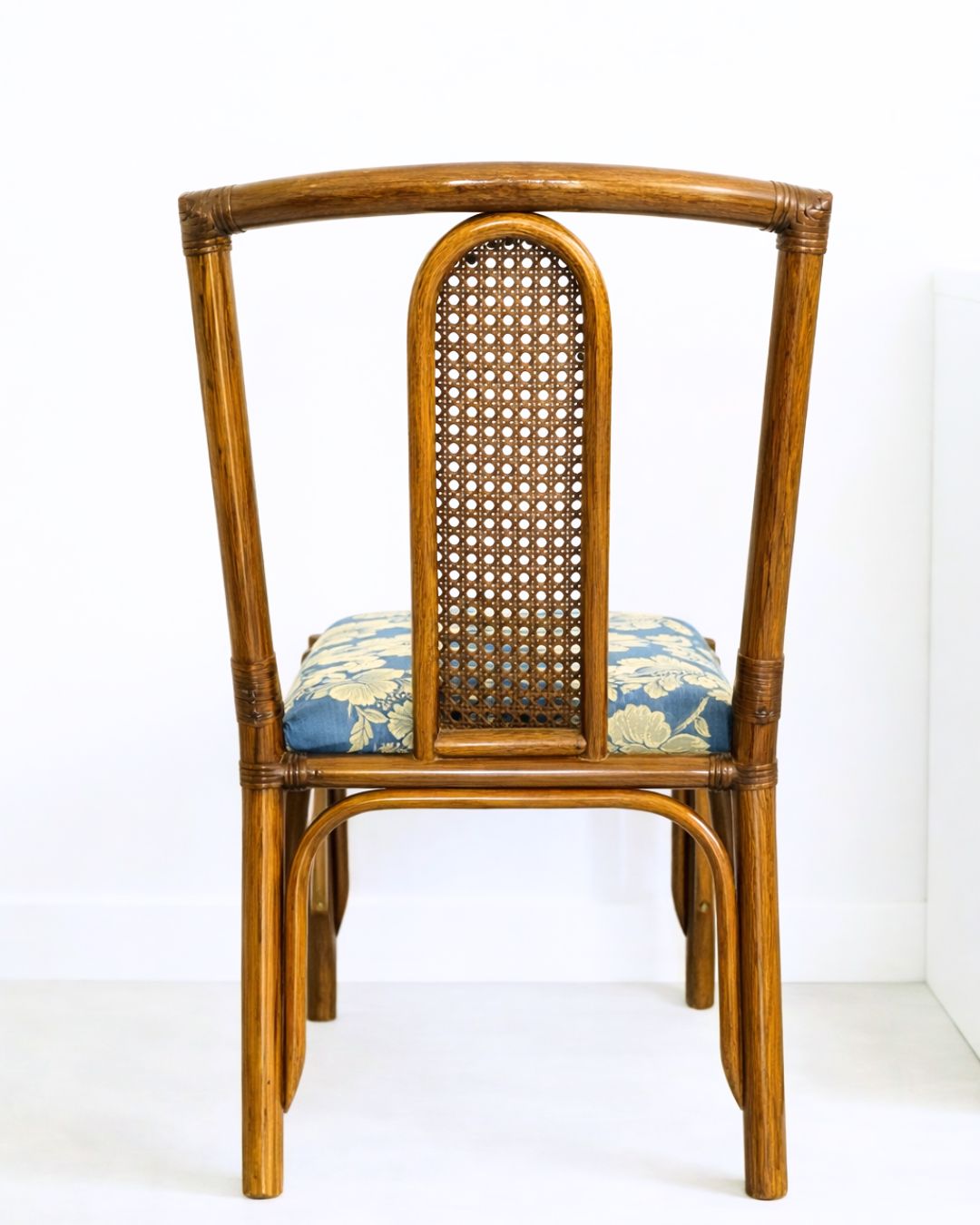 Chaises en rotin - Années 60