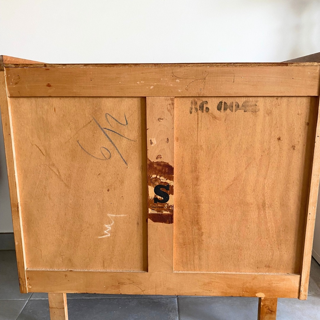 Commode pieds compas – Années 60
