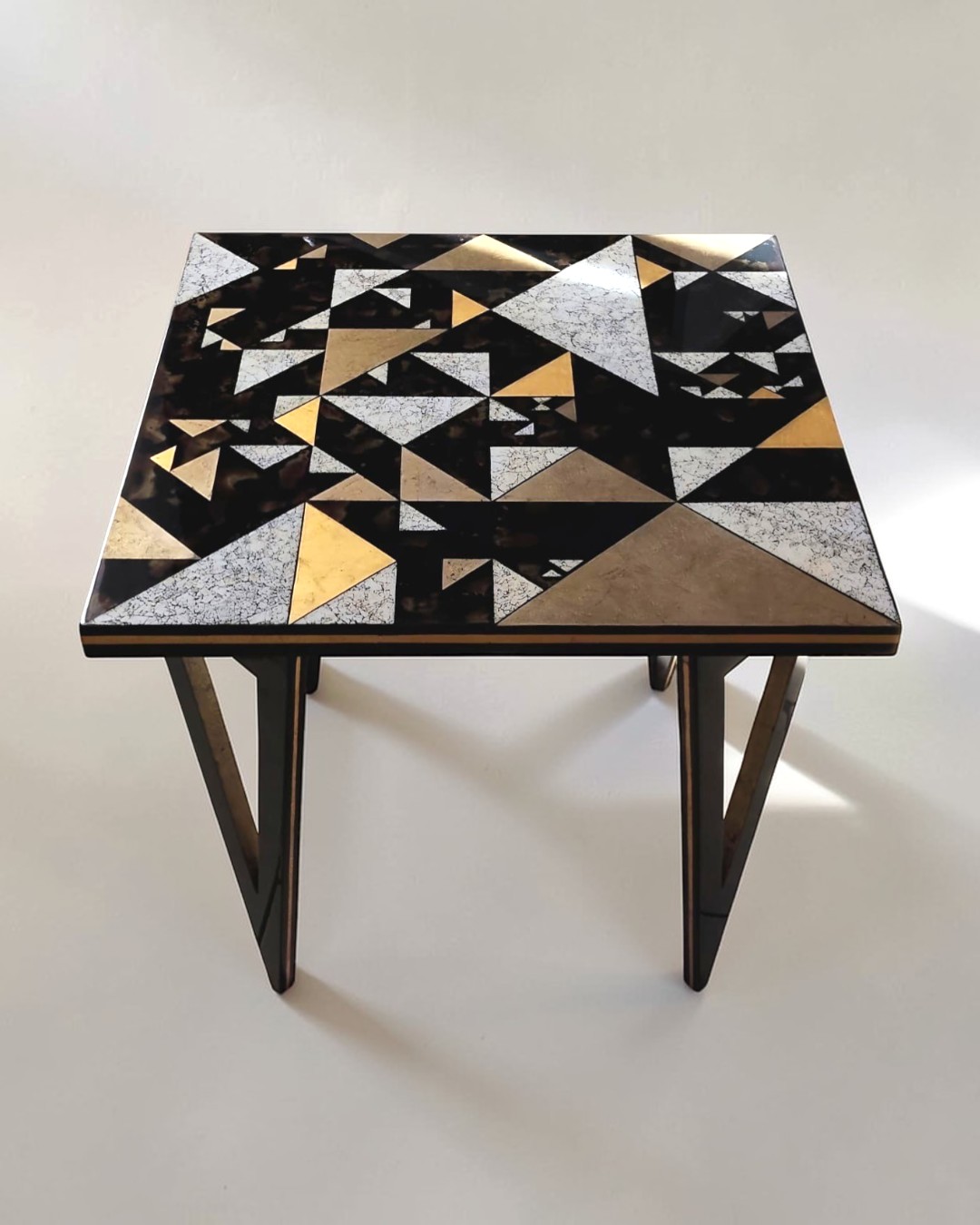 Table basse en laque - Atelier Morganti