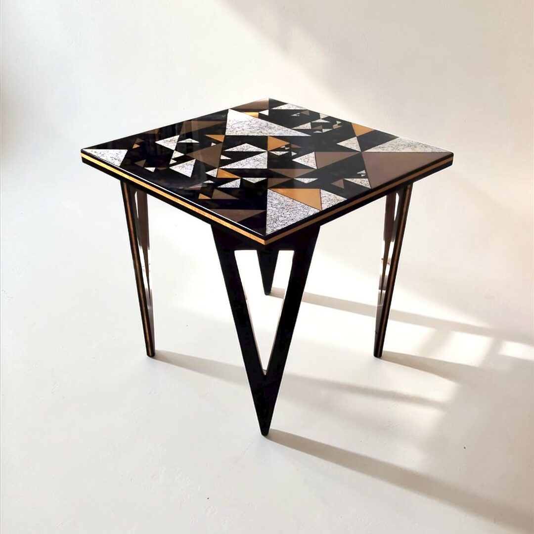 Table basse en laque - Atelier Morganti