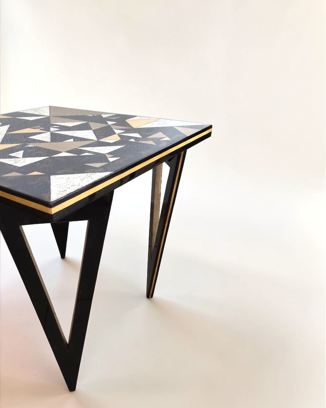 Table basse en laque - Atelier Morganti